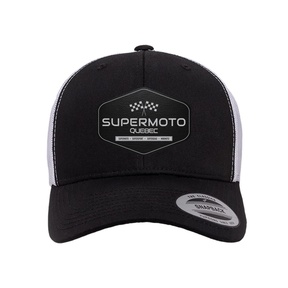 Casquette SMQ – noir/blanc